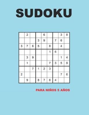 Book cover for Sudoku para niños 5 años