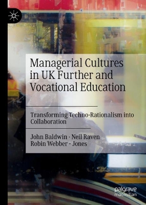 Book cover for Managerial Cultures in UK Further and Vocational Education