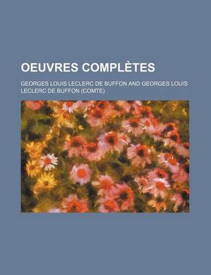 Book cover for Oeuvres Completes (Mineraux V. 4.)