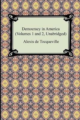 Book cover for Democracy in America (Volumes 1 and 2, Unabridged)