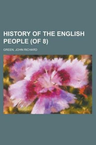 Cover of History of the English People (of 8) Volume V