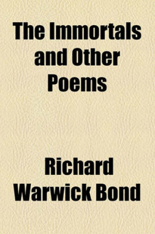 Cover of The Immortals and Other Poems
