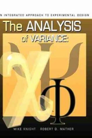 Cover of Analysis of Variance