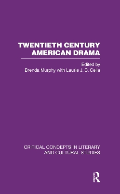 Book cover for Twentieth Century American Drama V3