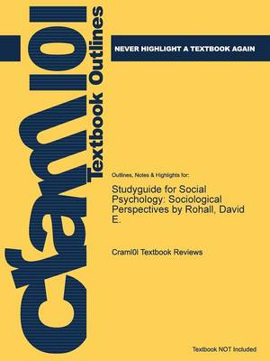 Book cover for Studyguide for Social Psychology