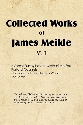 Book cover for Collected Works of James Meikle V. I