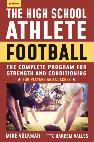 Book cover for The High School Athlete: Football