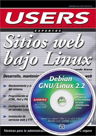 Book cover for Sitios Web Bajo Linux