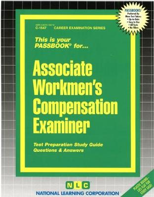 Book cover for Associate Workmen's Compensation Examiner