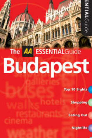 Cover of AA Essential Budapest
