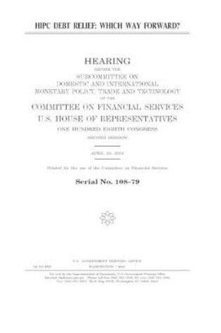 Cover of HIPC debt relief