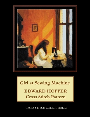 Book cover for Girl at Sewing Machine