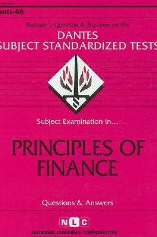 Cover of Principles of Finance