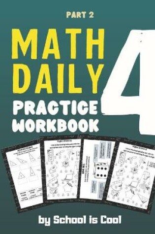 Cover of Math Daily Practice Workbook 4 Part 2