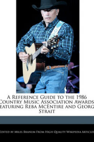 Cover of A Reference Guide to the 1986 Country Music Association Awards