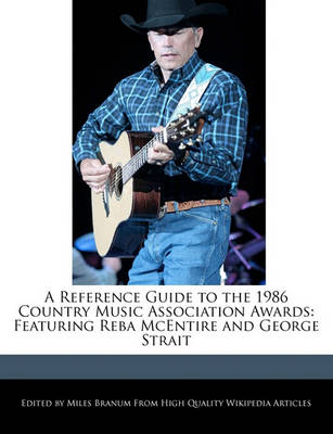 Book cover for A Reference Guide to the 1986 Country Music Association Awards