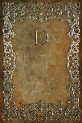 Book cover for Monogram "d" Blank Book