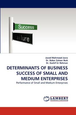 Book cover for Determinants of Business Success of Small and Medium Enterprises