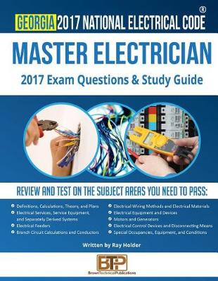 Book cover for Georgia 2017 Master Electrician Study Guide