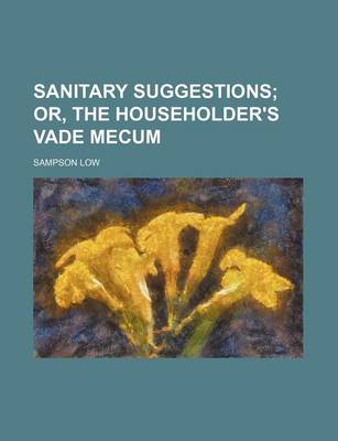 Book cover for Sanitary Suggestions