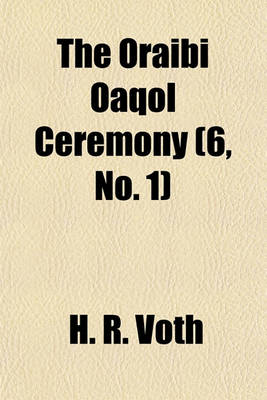 Book cover for The Oraibi Oaqol Ceremony