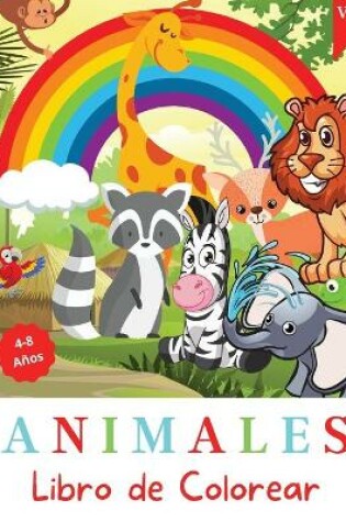 Cover of Libro de colorear de animales