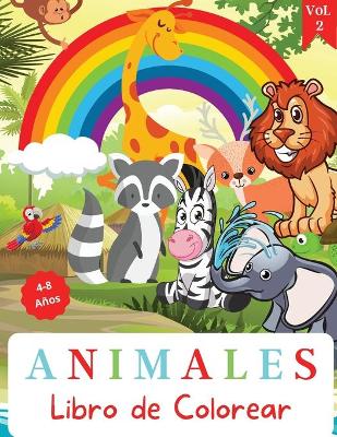 Book cover for Libro de colorear de animales