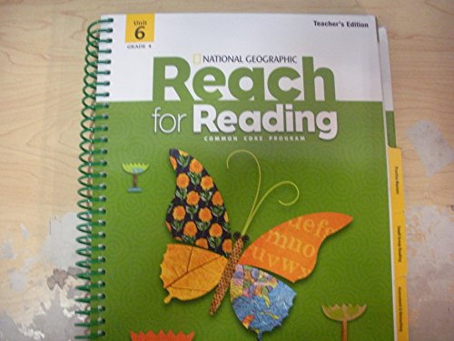 Book cover for Reach for Reading Grade 4 Teachers Edition Unit 6