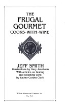 Book cover for Frugal Gourmet Cokks W/ Wine