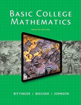 Cover of Basic College Mathematics Plus New Mylab Math with Pearson Etext - Access Card Package