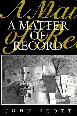 Book cover for A Matter of Record