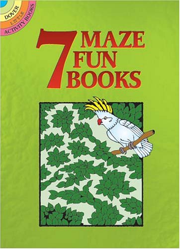 Book cover for 7 Maze Fun Books