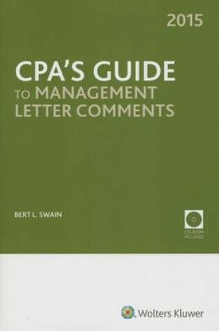 Cover of CPA's Guide to Management Letter Comments, (2015)
