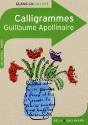 Book cover for Calligrammes. Poemes de la paix et de la guerre