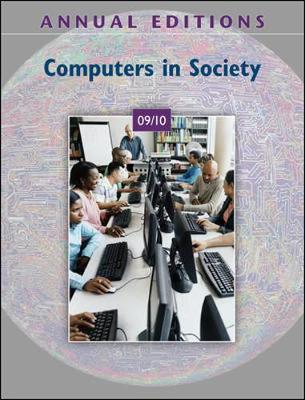 Book cover for Annual Editions: Computers in Society 09/10