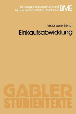 Cover of Einkaufsabwicklung