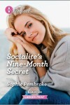 Book cover for Socialite's Nine-Month Secret
