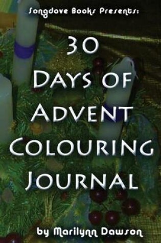 Cover of 30 Days of Advent Colouring Journal