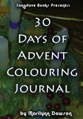 Book cover for 30 Days of Advent Colouring Journal