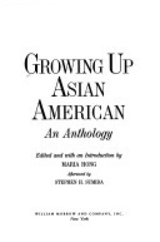 Cover of Growing Up Asian American