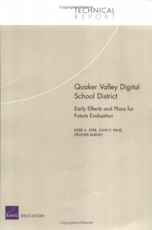 Cover of Quaker Valley Digital School District