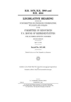 Book cover for H.R. 3470, H.R. 3908, and H.R. 4044