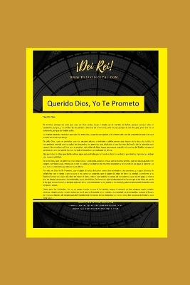 Book cover for Querido Dios, Yo Te Prometo