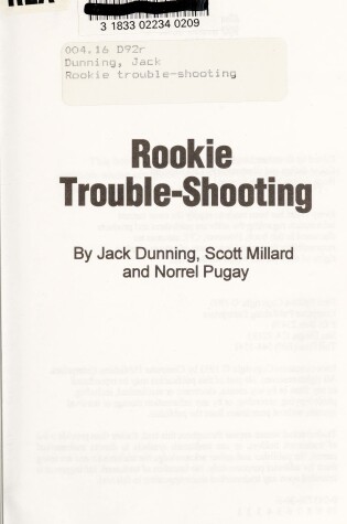 Cover of Rookie Trouble-Shooting