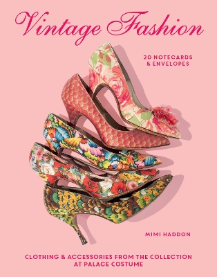 Book cover for Vintage Fashion: 20 Notecards & Envelopes