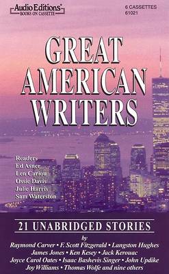 Book cover for Great American Writers