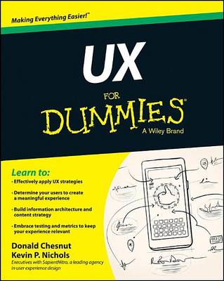 Book cover for UX for Dummies