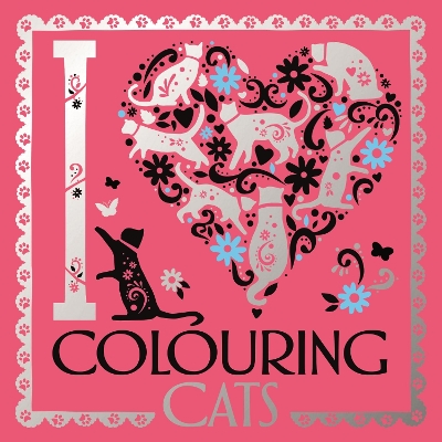 Cover of I Heart Colouring Cats