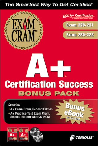 Book cover for A+ Certification Success Bonus Pack