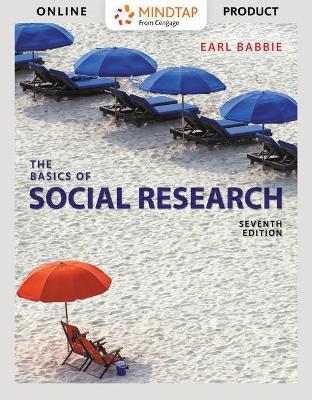 Book cover for Mindtap Sociology, 1 Term (6 Months) Printed Access Card, Enhanced for Babbie's the Basics of Social Research